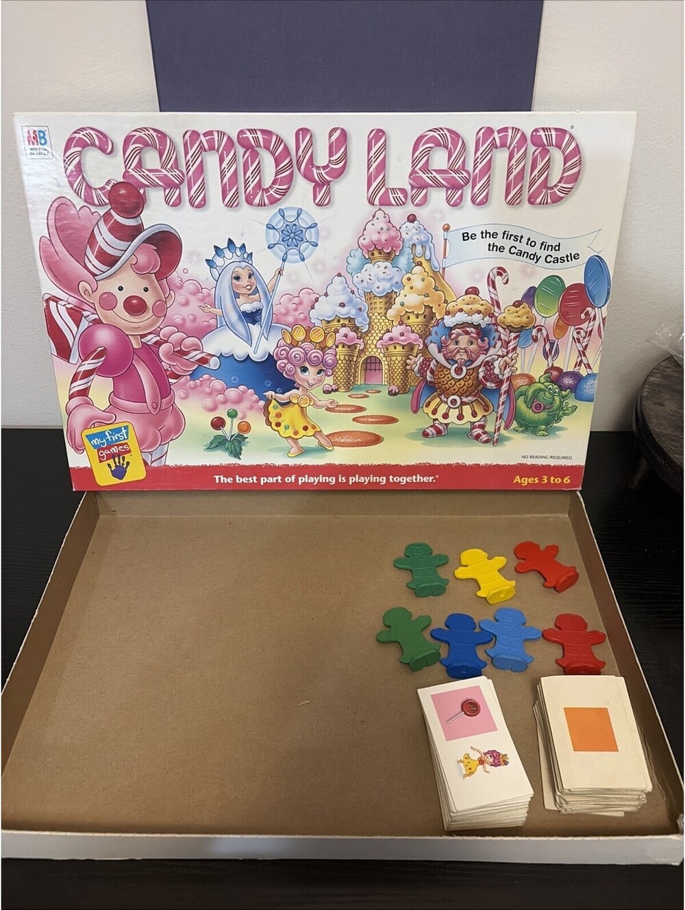 Vtg Candy Land Board Game 2001 Milton Bradley Hasbro Complete W/Extra Pieces